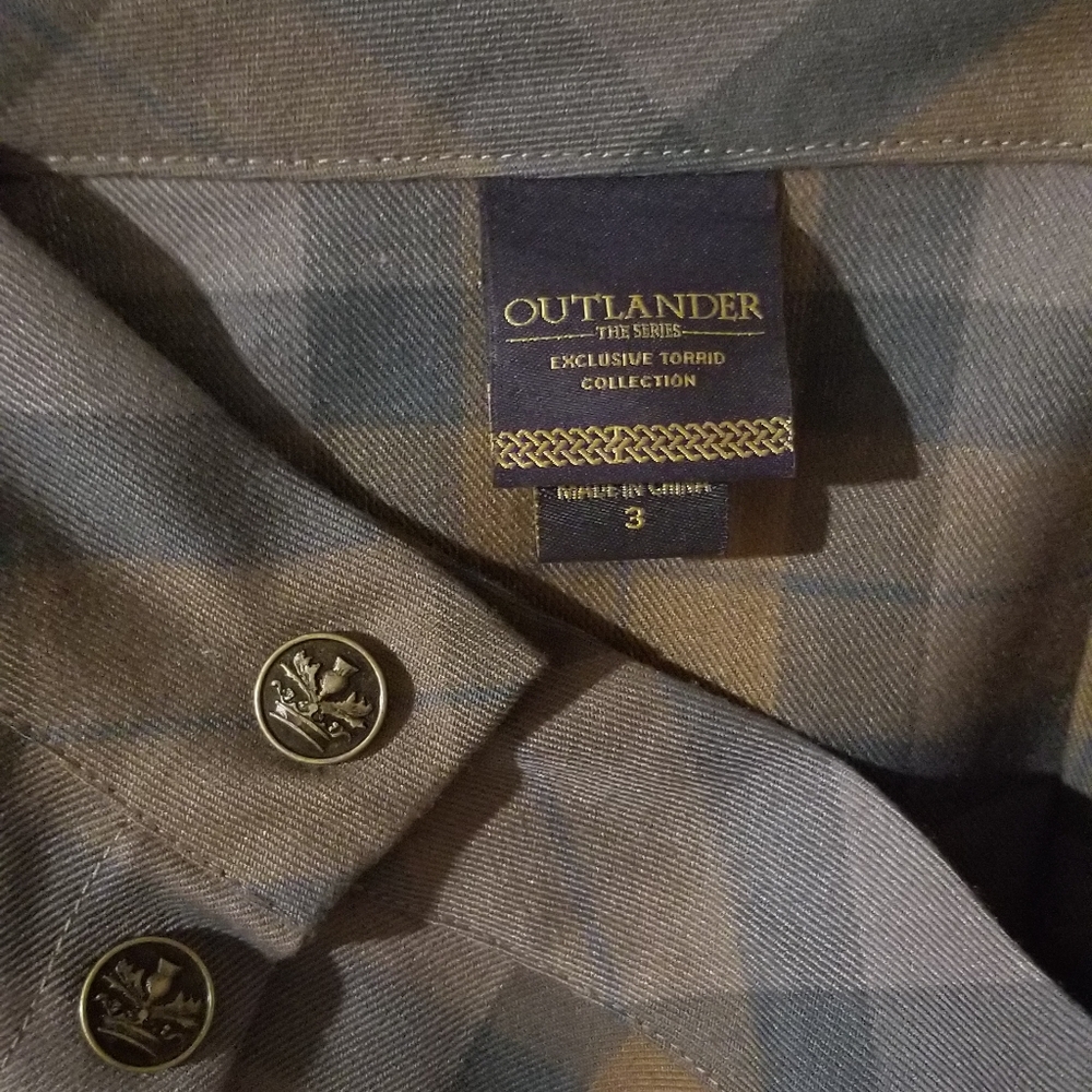 Torrid Outlander Fraser Plaid Skater Skirt 3x Pockets - Picture 9 of 11